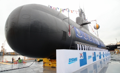 S.Korea to launch 2nd homegrown 3,000-tonne submarine | S.Korea to launch 2nd homegrown 3,000-tonne submarine S.Korea to launch 2nd homegrown 3,000-tonne submarine | S.Korea to launch 2nd homegrown 3,000-tonne submarine