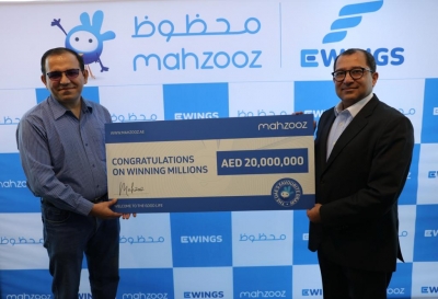 Indian expat from Kuwait scoops AED 20million Mahzooz top prize in Dubai | Indian expat from Kuwait scoops AED 20million Mahzooz top prize in Dubai