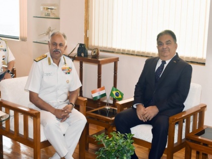 Brazilian delegation visits Western Naval Command in Mumbai | Brazilian delegation visits Western Naval Command in Mumbai