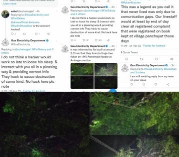 Amid power cuts, Goa Electricity Dept's handle has Twitter in splits | Amid power cuts, Goa Electricity Dept's handle has Twitter in splits