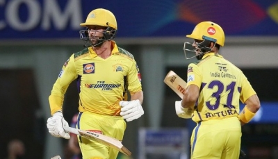 IPL 2022: Conway's excellent fifty power CSK to 208/6 against Delhi | IPL 2022: Conway's excellent fifty power CSK to 208/6 against Delhi