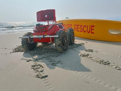 Two minor French children rescued at Goa beach | Two minor French children rescued at Goa beach Two minor French children rescued at Goa beach | Two minor French children rescued at Goa beach