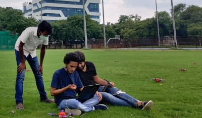 How Delhi-based startup mesmerised the world with drone light show | How Delhi-based startup mesmerised the world with drone light show