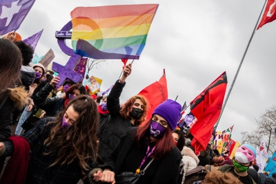 Turkish protesters slam scrapping of treaty on women's rights | Turkish protesters slam scrapping of treaty on women's rights