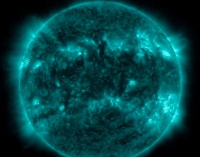 Sun emits powerful solar flare, causes blackouts: NASA | Sun emits powerful solar flare, causes blackouts: NASA