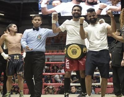 Asad Asif Khan clinches IBO Oceania title | Asad Asif Khan clinches IBO Oceania title Asad Asif Khan clinches IBO Oceania title | Asad Asif Khan clinches IBO Oceania title