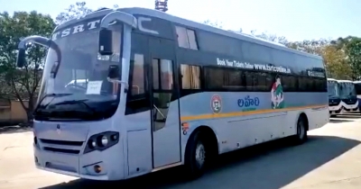 TSRTC launches AC sleeper buses with free Wi-Fi | TSRTC launches AC sleeper buses with free Wi-Fi