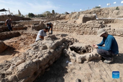 1,900-year-old industry building, large cemetery discovered in Israel | 1,900-year-old industry building, large cemetery discovered in Israel