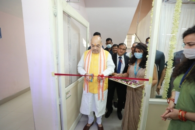 Amit Shah inaugurates cyber forensic laboratory in Hyderabad | Amit Shah inaugurates cyber forensic laboratory in Hyderabad