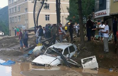 17 people killed in Turkey floods | 17 people killed in Turkey floods