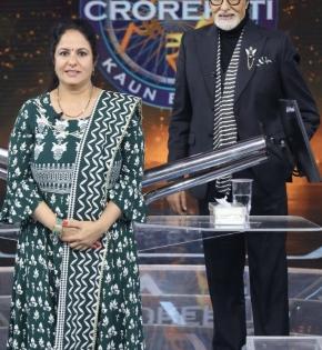 Big B discovers 'gyan ki shakti' in the first crorepati of 'KBC 14' | Big B discovers 'gyan ki shakti' in the first crorepati of 'KBC 14'