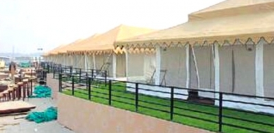 Varanasi tent city becomes favourite wedding destination | Varanasi tent city becomes favourite wedding destination