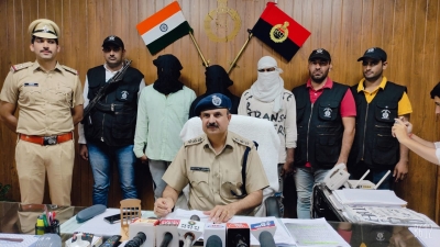 Three held for robbing jewellery shop in Gurugram | Three held for robbing jewellery shop in Gurugram