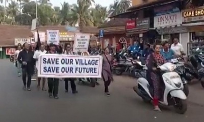 Locals protest against dance bar culture in Goa | Locals protest against dance bar culture in Goa