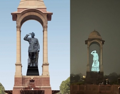 PM to unveil hologram statue of Netaji Bose at India Gate | PM to unveil hologram statue of Netaji Bose at India Gate