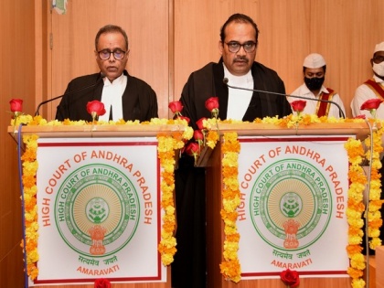 Justice Joymalya Bagchi sworn in as Andhra Pradesh HC judge | Justice Joymalya Bagchi sworn in as Andhra Pradesh HC judge