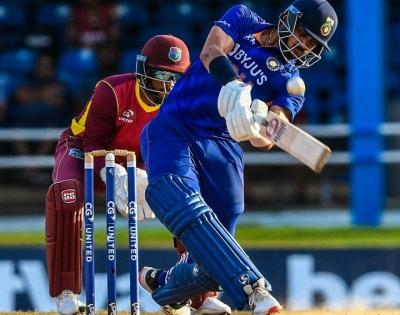 IND v WI, 2nd ODI: Axar Patel breaks M.S. Dhoni's 17-year-old record with match-winning six | IND v WI, 2nd ODI: Axar Patel breaks M.S. Dhoni's 17-year-old record with match-winning six