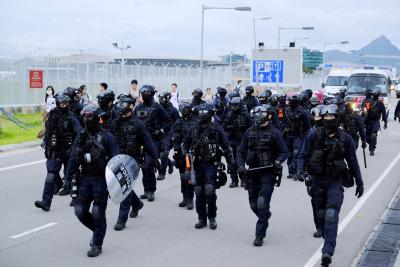 14 from HK opposition camp arrested over unlawful protests | 14 from HK opposition camp arrested over unlawful protests