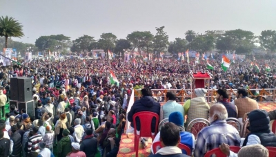 Congress launches Bharat Jodo Yatra in Bihar | Congress launches Bharat Jodo Yatra in Bihar