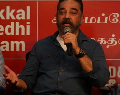 Kamal Haasan's MNM knocks on HC door to retain 'torch' symbol | Kamal Haasan's MNM knocks on HC door to retain 'torch' symbol