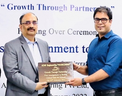 Hyd-based AZAD Engineering delivers aviation parts to Boeing | Hyd-based AZAD Engineering delivers aviation parts to Boeing