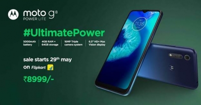 Moto G8 Power Lite with 5000mAh battery in India for Rs 8,999 | Moto G8 Power Lite with 5000mAh battery in India for Rs 8,999