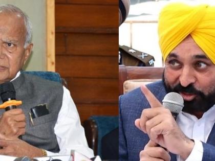 Punjab Guv quips at Mann for skipping 'At Home' ceremony | Punjab Guv quips at Mann for skipping 'At Home' ceremony Punjab Guv quips at Mann for skipping 'At Home' ceremony | Punjab Guv quips at Mann for skipping 'At Home' ceremony