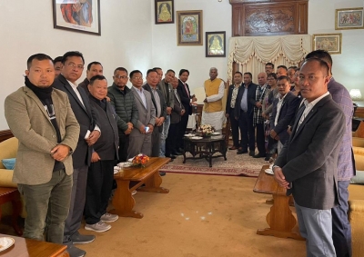 Conrad Sangma resigns, stakes claim to form new govt in Meghalaya with BJP | Conrad Sangma resigns, stakes claim to form new govt in Meghalaya with BJP Conrad Sangma resigns, stakes claim to form new govt in Meghalaya with BJP | Conrad Sangma resigns, stakes claim to form new govt in Meghalaya with BJP