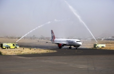 Another commercial flight leaves Yemen's Houthi-held capital | Another commercial flight leaves Yemen's Houthi-held capital