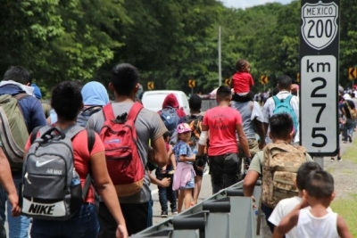 Migrant caravan to skip Mexico City, head straight to US border | Migrant caravan to skip Mexico City, head straight to US border