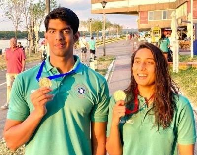 Belgrade swimming: Indians win 3 gold, miss Olympic qualification (Ld, correcting opening para) | Belgrade swimming: Indians win 3 gold, miss Olympic qualification (Ld, correcting opening para)