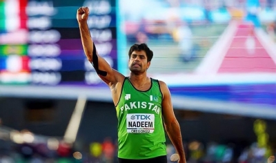 ‘Get a new javelin’: Arshad Nadeem is the pride of Pakistan and must be supported, says Neeraj Chopra | ‘Get a new javelin’: Arshad Nadeem is the pride of Pakistan and must be supported, says Neeraj Chopra ‘Get a new javelin’: Arshad Nadeem is the pride of Pakistan and must be supported, says Neeraj Chopra | ‘Get a new javelin’: Arshad Nadeem is the pride of Pakistan and must be supported, says Neeraj Chopra