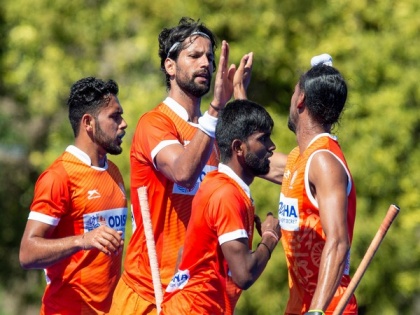 India play out 4-4 draw against Argentina | India play out 4-4 draw against Argentina