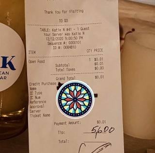 Customer leaves $5,600 tip at US restaurant | Customer leaves $5,600 tip at US restaurant Customer leaves $5,600 tip at US restaurant | Customer leaves $5,600 tip at US restaurant