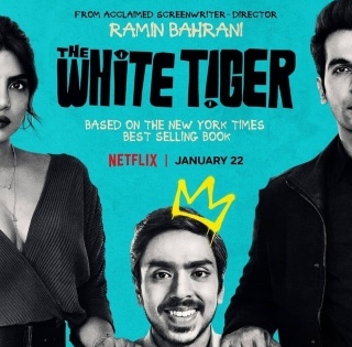 The White Tiger: Witty, wicked, well made (IANS Review; Rating: * * * and 1/2 ) | The White Tiger: Witty, wicked, well made (IANS Review; Rating: * * * and 1/2 )