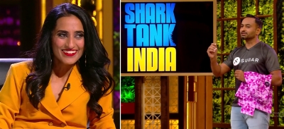 'Shark Tank India 2': Vineeta pitches her cosmetic brand to fellow judges | 'Shark Tank India 2': Vineeta pitches her cosmetic brand to fellow judges