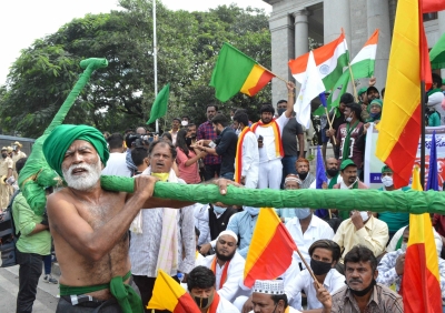Karnataka farmers to join 'Bharat Bandh' against farm laws | Karnataka farmers to join 'Bharat Bandh' against farm laws
