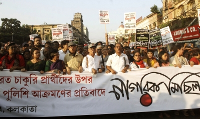 Civil society leads protest march in Kolkata, politicians follow | Civil society leads protest march in Kolkata, politicians follow