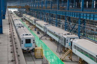 Integral Coach Factory rolled out 2,829 coaches, including 51 Vande Bharat trains, in FY24 | Integral Coach Factory rolled out 2,829 coaches, including 51 Vande Bharat trains, in FY24 Integral Coach Factory rolled out 2,829 coaches, including 51 Vande Bharat trains, in FY24 | Integral Coach Factory rolled out 2,829 coaches, including 51 Vande Bharat trains, in FY24