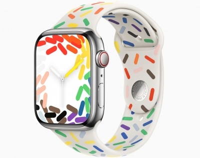 Apple introduces Watch Pride Edition Sport Band | Apple introduces Watch Pride Edition Sport Band