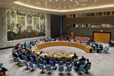 India votes in UNSC for West-sponsored resolution on Syria, abstains on Russian motion | India votes in UNSC for West-sponsored resolution on Syria, abstains on Russian motion