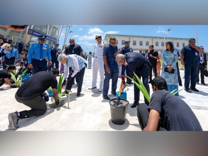 S Jaishankar, Maldivian Prez plant saplings at police academy in Addu city to foster bilateral ties | S Jaishankar, Maldivian Prez plant saplings at police academy in Addu city to foster bilateral ties