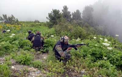 3 terrorists killed as Army foils infiltration bid in J&K's Kupwara, firing on (Second Lead) | 3 terrorists killed as Army foils infiltration bid in J&K's Kupwara, firing on (Second Lead) 3 terrorists killed as Army foils infiltration bid in J&K's Kupwara, firing on (Second Lead) | 3 terrorists killed as Army foils infiltration bid in J&K's Kupwara, firing on (Second Lead)