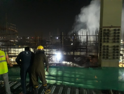 Minor fire at Adani Group's under-construction data centre in Noida | Minor fire at Adani Group's under-construction data centre in Noida