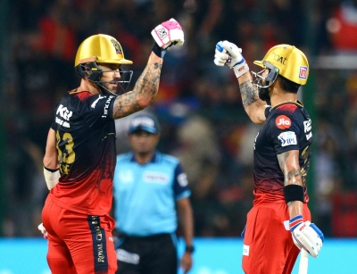 IPL 2023: Kohli, Du Plessis, Maxwell slam fifties; power RCB to 212/2 against LSG | IPL 2023: Kohli, Du Plessis, Maxwell slam fifties; power RCB to 212/2 against LSG