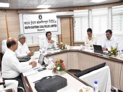 Coal Secretary chairs review meeting at South Eastern Coalfields Limited | Coal Secretary chairs review meeting at South Eastern Coalfields Limited
