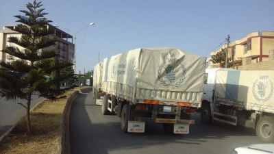 1st UN aid convoy enters war-ravaged Ethiopian region in 3 months | 1st UN aid convoy enters war-ravaged Ethiopian region in 3 months