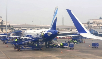 40 IndiGo flights cancelled at Hyderabad airport | 40 IndiGo flights cancelled at Hyderabad airport
