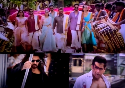 Salman's 'Kisi Ka Bhai Kisi Ki Jaan' teaser leaked in SRK's 'Pathaan' screening | Salman's 'Kisi Ka Bhai Kisi Ki Jaan' teaser leaked in SRK's 'Pathaan' screening