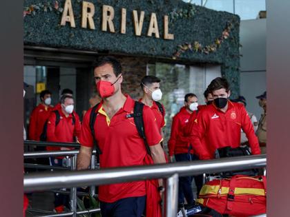 Spanish men's team arrive in Bhubaneswar for FIH Hockey Pro League matches | Spanish men's team arrive in Bhubaneswar for FIH Hockey Pro League matches